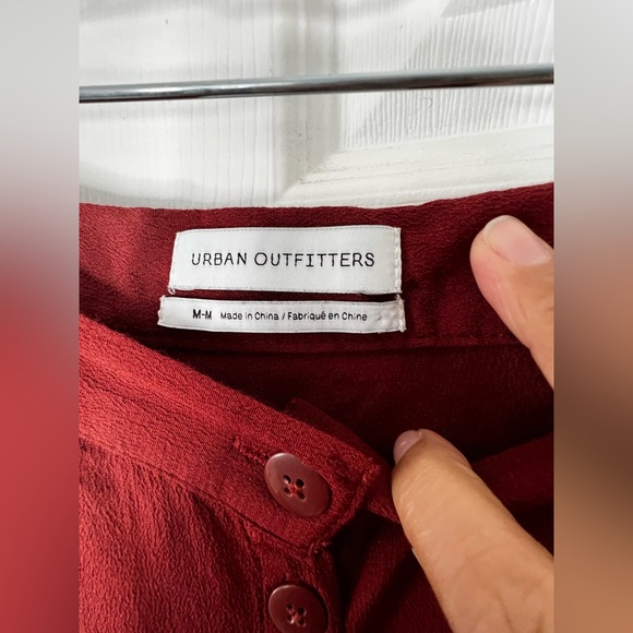 Urban Outfitters  A-Line Skirt Button Up Sz M - Picture 4 of 8